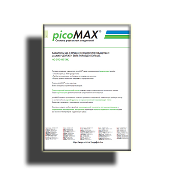 Системы разъёмных соединений picoMAX® марки WAGO